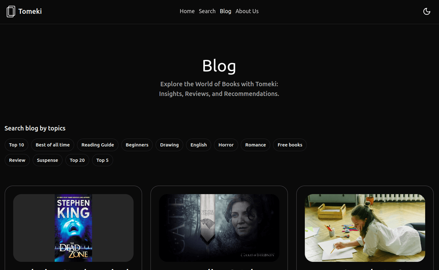 Image of Tomeki Blog